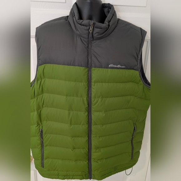 Eddie Bauer Down Puffer Vest Men's XLT - Picture 2 of 10